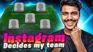 Instagram Decides My Team.... Efootball Mobile