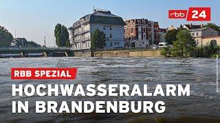 Brandenburg erwartet Hochwasser und steigende Pegel | rbb24 Spezial