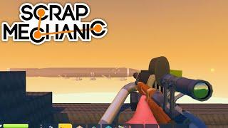 Бой на дирижаблях | Scrap Mechanic