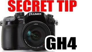 GH4 Tip Hack Secret! Zoom in x2 without losing quality!