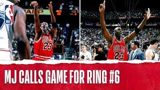 MJ Calls Game For Ring #6 | The Jordan Vault