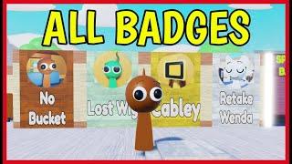 How to get ALL BADGES in 3D SPRUNKI RP AND ANIMATIONS [ 3 NEW BADGES ] Roblox