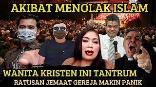 AKIBAT MENOLAK ISLAM WANITA KERESTEN INI TANTRUM || DEBAT ISLAM KRISTEN