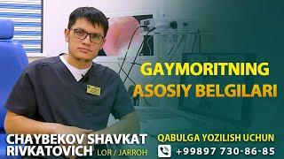 Gaymoritning asosiy belgilari / #Gaymorit