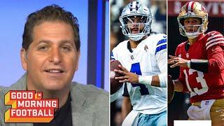 GMFB| Peter on Cowboys vs 49ers Week 8: If Dallas want to win games, Dak has to play at an MVP level