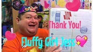 Opening A Wonderful Gift Package From Fluffy Girl Jess and A Saturday Shoutout!