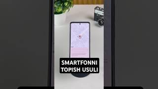 Smartfonni Topish Usuli #foydali #smartfon