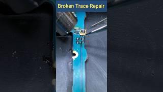 Broken Trace Repair #technology #mobilerepair