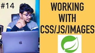 #14 Spring MVC :Add CSS / JS / Images to your app | Static Resources |Java + spring Live project|P-1