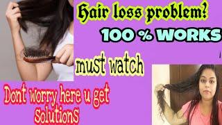 Hair loss control therapy|Hairfall kaise roke|wow products review|