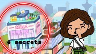 3 Секрета в НОВОЙ ЛОКАЦИИ|ТЦ️|4 secrets of mall|Toca boca world