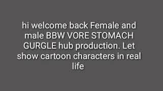 Cartoon characters in real life (Vore Edition)