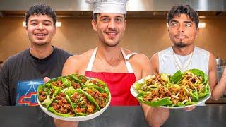 THE BEST LETTUCE WRAPS TO MAKE IN UNDER 10 min! (Cooking with Pableezi)