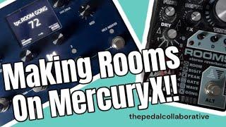 Let’s Make Room on the MercuryX! #dba #rooms #stereo #reverb