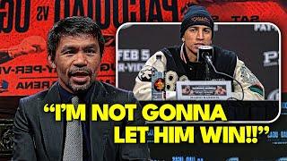 Manny Pacquiao Sends CHILLING Warning to Mario Barrios !!