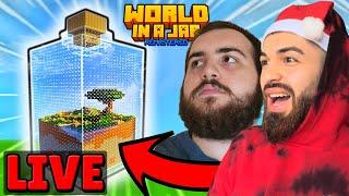 Minecraft მაგრამ სამყარო ქილაშია ჩანქსოსთან ერთად! LIVE