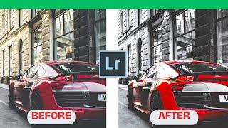 Black And Red Color Grading | Lightroom Color Grading | Omkar Graphics