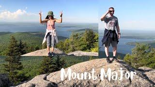 Mountain hiking @MountMajor My first time & i made it to the top