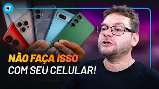 10 Coisas que você NÃO deve fazer com o seu celular