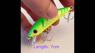 Proberos Minnow Lure 8 Color 7.9g JerkBait Fishing Lure - DW1200