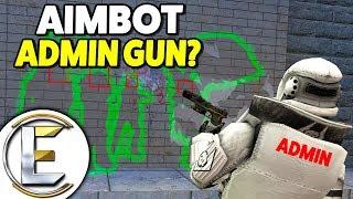 AIMBOT ADMIN OP GUN! - Gmod DarkRP Admin Abuse (OP Handgun That Aims At Heads Like An AIMBOT)