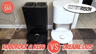 Roborock Qrevo vs Dreametech L10s Ultra Robot Vac/Mop Cleaner COMPARISON Who Is The BEST??