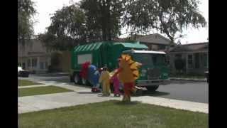 Adventures with Wink & Blink: A Day in the Life of a Garbage Truck!