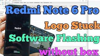 Redmi Note 6 pro Logo Stuck Solution Flashing Mi flash tool Success or emmc Repair