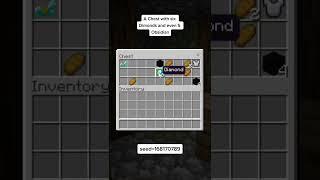 Amazing Minecraft Bedrock Edition SpeedRunning seed [GOD LOOT] #shorts