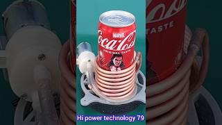 Mini freezer using copper pipe Real at home#technology 79