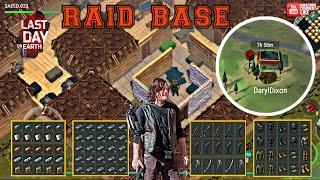 Raid Base Ldoe DarylDixon  _ season21 LDOE / Last Day On Earth:survival