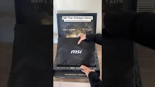 $6,800 Gaming Laptop?! MSI Titan 18 HX Dragon Edition Norse Myth UNBOXING 