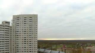 Небо над ЖК "Олимп" 2. Рассвет. таймлапс (time-lapse)