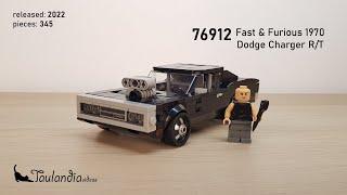 LEGO 76912: Fast & Furious 1970 Dodge Charger R/T (2022) - Unboxing and speed building