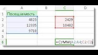 СУММА , ВЫЧИТАНИЕ ДЕЛЕНИЕ УМНОЖЕНИЕ В EXCEL