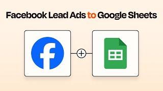 Easily Connect Facebook Lead Ads to Google Sheets with this Zapier Integration Tutorial!