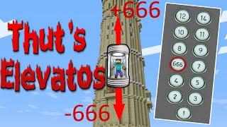 Обзор мода Thut's Elevators! | ЛИФТЫ в майнкрафт | 1.15.2