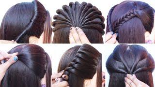 New Different Easy & Beautiful hairstyle - new and Easy hairstyle for girls | hairstyles | hair updo