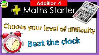 Maths Starter - Addition 4