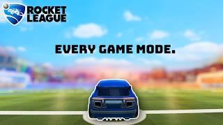 Every Game Mode in Rocket League