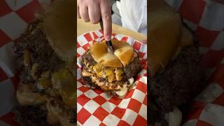 The AGGRESSIVE DEVOUR SMASH from Buns n Shakes in New Brunswick NJ! Just a light lunch! #DEVOURPOWER