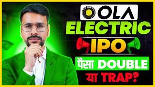 OLA Electric IPO: MULTIBAGGER or TRAP? | Ola Electric IPO Analysis | Share Market Investing