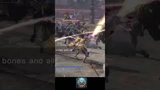 Yoshitsune Minamoto skill #gaming #warriorsorochi