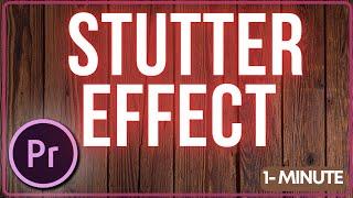 How to do Stutter Effect Premiere Pro | Learn Adobe #adobepremierepro