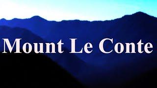 Mount Le Conte