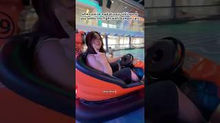 When you’re mad at your siblings so you settle the fight with bumper cars