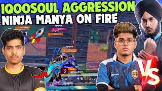 iQOOSouL Aggressive Wipes  SouL Manya & Ninja on Fire  Rony vs Jonathan  Team SouL 