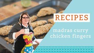 Madras Curry Chicken Fingers | Andrea Buckett Cooks