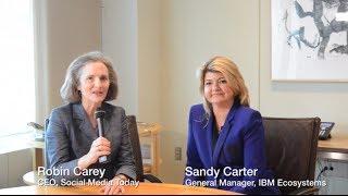 Sandy Carter of IBM on the link between social and ROI