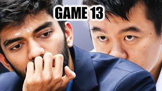 Gukesh vs Ding || GAME 13 || FIDE World Chess Championship Match 2024